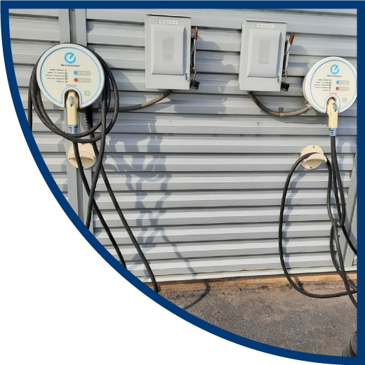 EV Tesla electric car chargers